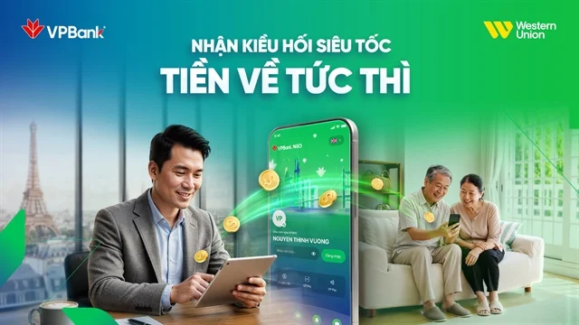 VPBank, Western Union launch real-time remittance service