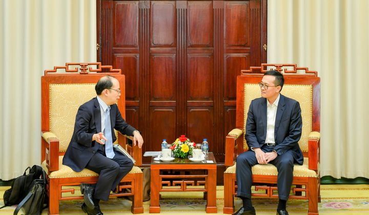 Phó Thống đốc Phạm Quang Dũng tiếp đại diện Cơ quan Dịch vụ Tài chính Nhật Bản