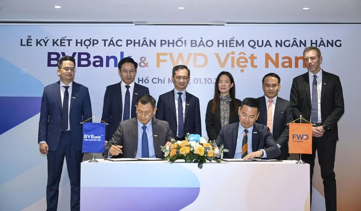 BVBank và FWD Việt Nam ký kết hợp tác phân phối bảo hiểm qua ngân hàng