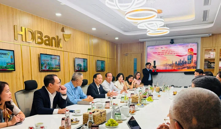 Phó Chủ tịch, Tổng Thư ký Đào Minh Tú thăm, làm việc với một số hội viên tại TP. Hồ Chí Minh