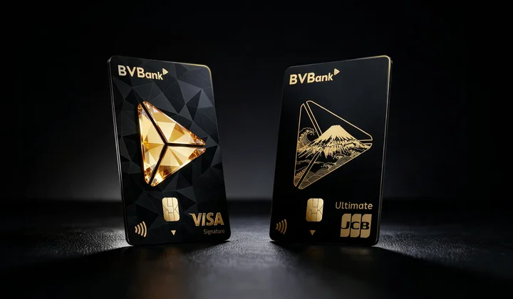 BVBank ra mắt hai dòng thẻ tín dụng cao cấp JCB Ultimate và Visa Signature
