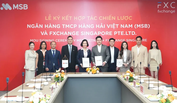 MSB ký MOU với FXChange nghiên cứu mô hình ki-ốt đổi ngoại tệ tự động phục vụ du khách quốc tế
