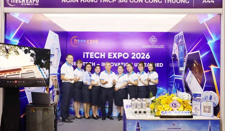 SAIGONBANK tham gia iTECH EXPO 2026, giới thiệu giải pháp ngân hàng số và chia sẻ về tài chính bền vững