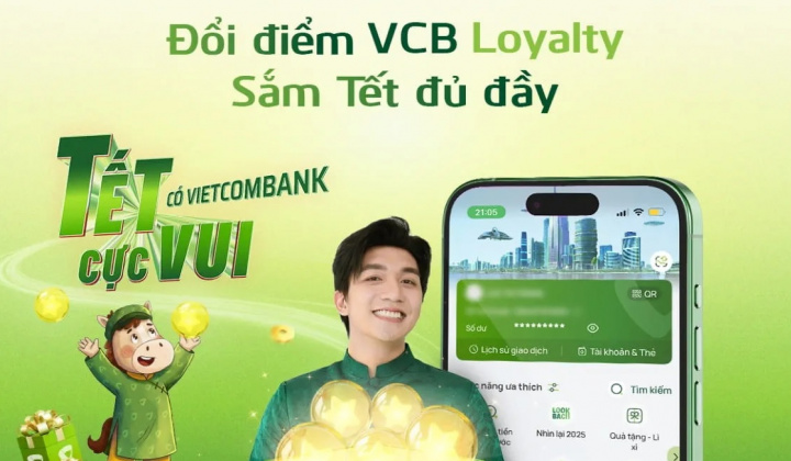 Chợ Tết số trong chương trình “Đổi điểm đón lộc - Sắm Tết cực vui”