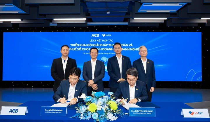 ACB hợp tác VNPAY triển khai giải pháp nộp thuế số cho doanh nghiệp