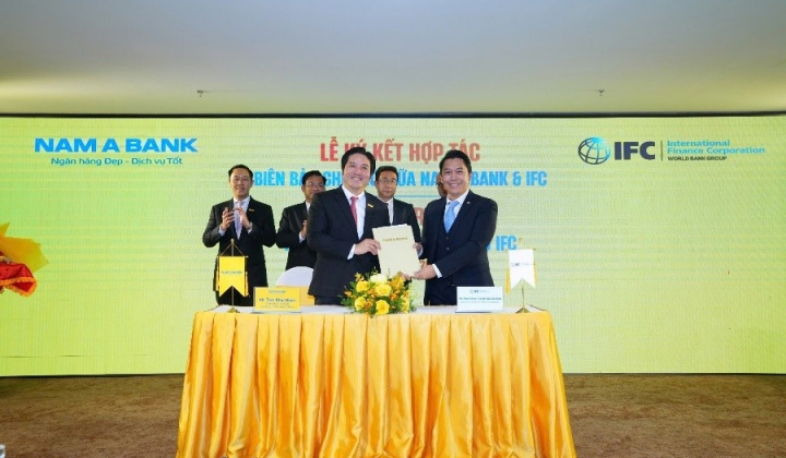 Nam A Bank forms position as strategic member at VIFC through three key partnerships