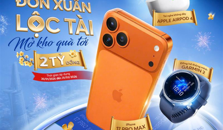 MB triển khai “Đón Xuân Lộc Tài”, với cơ hội trúng iPhone 17 Pro Max