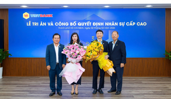 Vietbank tri ân và kiện toàn bộ máy nhân sự cấp cao
