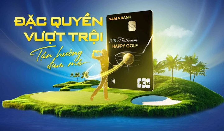 Thẻ Nam A Bank Happy Golf hướng tới cộng đồng golfer