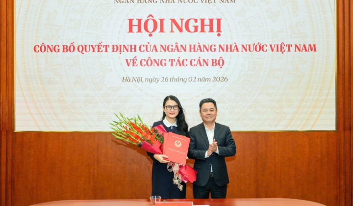 Ngân hàng Nhà nước Việt Nam bổ nhiệm Vụ trưởng Vụ Hợp tác quốc tế