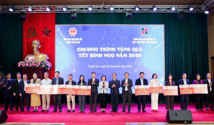 Ngân hàng đồng hành cộng đồng, chia sẻ yêu thương trong dịp Xuân Bính Ngọ 2026