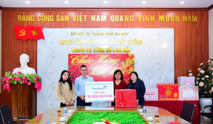 VietinBank thăm, tặng quà tri ân người có công dịp Xuân Bính Ngọ 2026