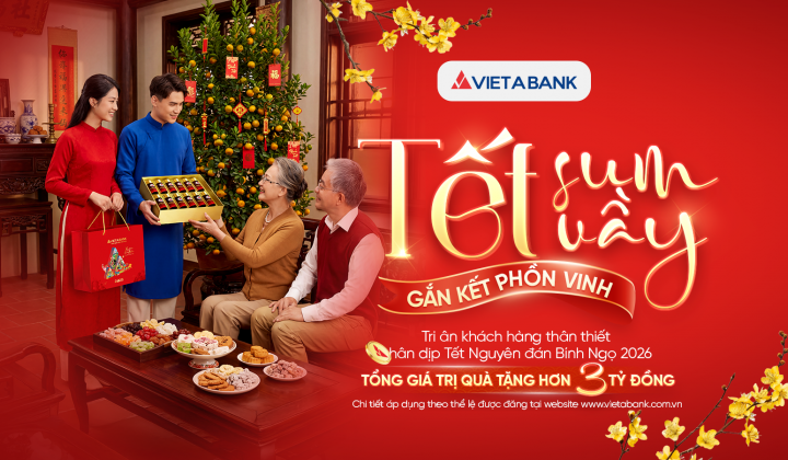 VietABank tri ân khách hàng dịp Tết Nguyên đán 2026