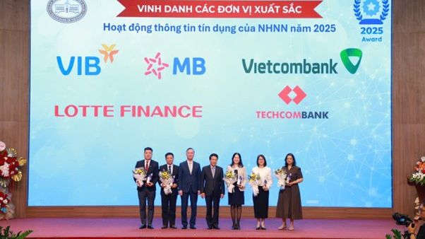 LOTTE Finance được vinh danh xuất sắc trong hoạt động thông tin tín dụng năm 2025