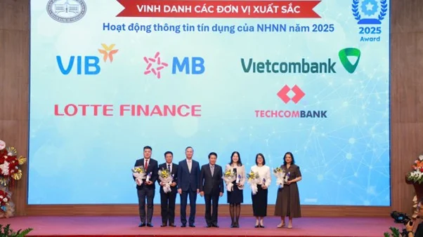 LOTTE Finance được vinh danh xuất sắc trong hoạt động thông tin tín dụng năm 2025