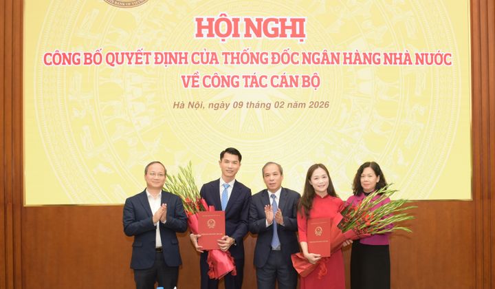 Ngân hàng Nhà nước bổ nhiệm 2 Phó Vụ trưởng Vụ Pháp chế