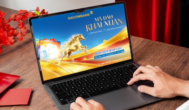 Sacombank triển khai loạt ưu đãi “Lộc Xuân” dịp Tết Bính Ngọ 2026