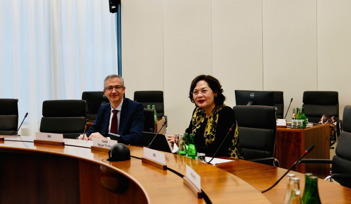 Thống đốc Nguyễn Thị Hồng dự Hội nghị định kỳ Ngân hàng Thanh toán Quốc tế tháng 3/2026 và chủ trì Hội nghị hội đồng Tham vấn châu Á (ACC)