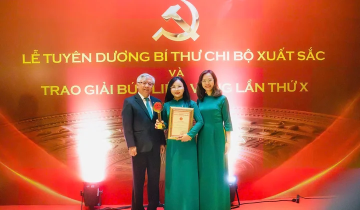 Đảng bộ BIDV lần đầu tiên có tác phẩm đạt Giải tác phẩm xuất sắc tại Giải Búa liềm vàng