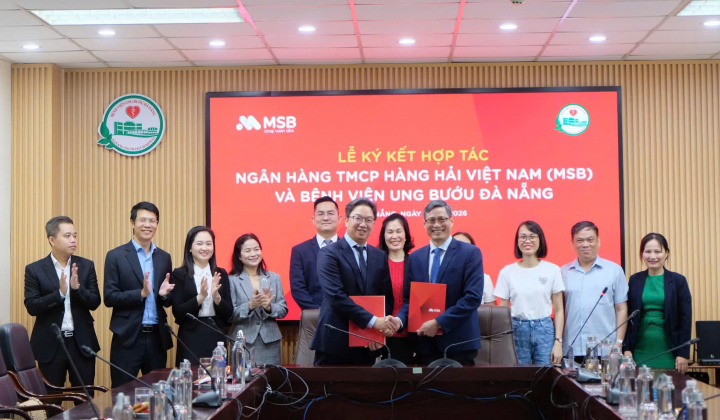 MSB hợp tác Bệnh viện Ung bướu Đà Nẵng phát triển thanh toán số