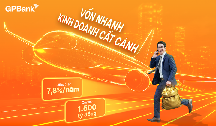 GPBank triển khai ưu đãi lãi suất vay từ 7,8%/năm cho doanh nghiệp