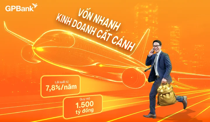 GPBank triển khai ưu đãi lãi suất vay từ 7,8%/năm cho doanh nghiệp