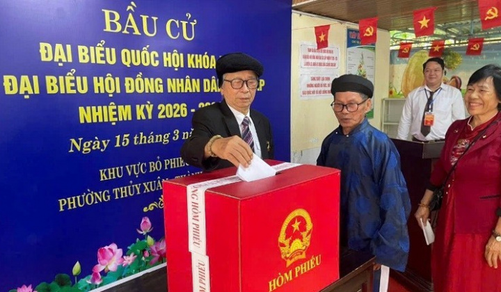 Dự kiến ngày 22/3 công bố kết quả bầu cử đại biểu Quốc hội khóa XVI