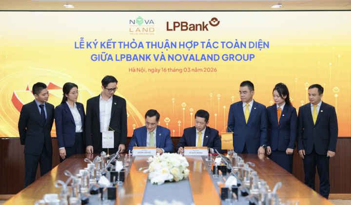 LPBank và Novaland tăng cường liên kết tài chính - bất động sản