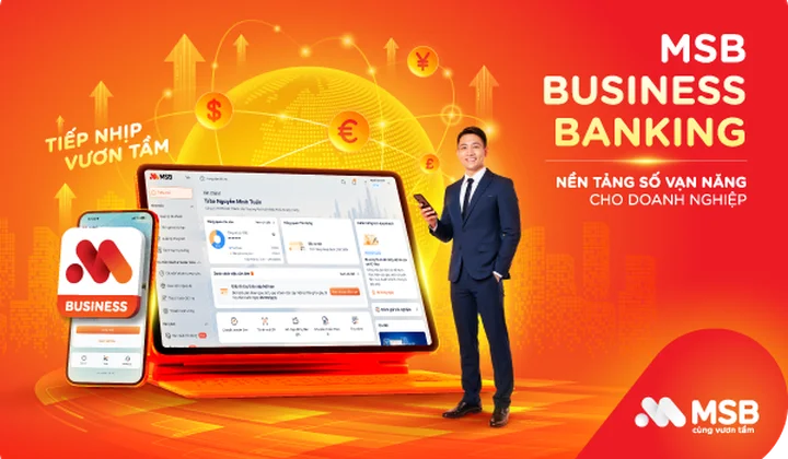 MSB ra mắt nền tảng ngân hàng số cho khách hàng doanh nghiệp