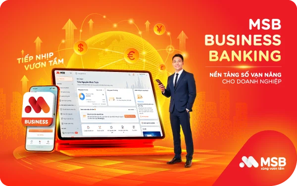 MSB ra mắt nền tảng ngân hàng số cho khách hàng doanh nghiệp