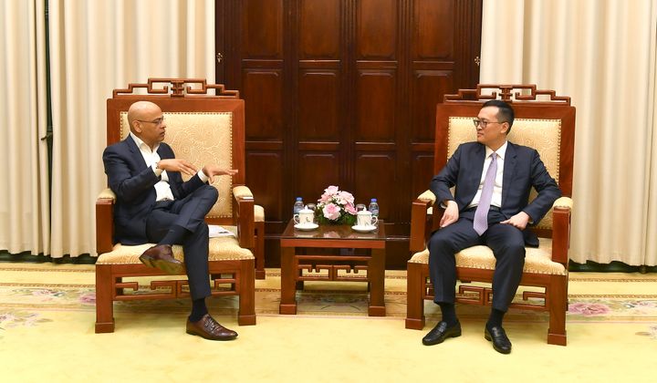 Phó Thống đốc Phạm Quang Dũng làm việc với Tổng Giám đốc điều hành Citibank khu vực Nam Á