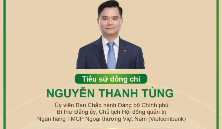 Chủ tịch HĐQT Vietcombank Nguyễn Thanh Tùng ứng cử đại biểu Quốc hội khóa XVI tại đơn vị bầu cử số 12, TP. Hồ Chí Minh