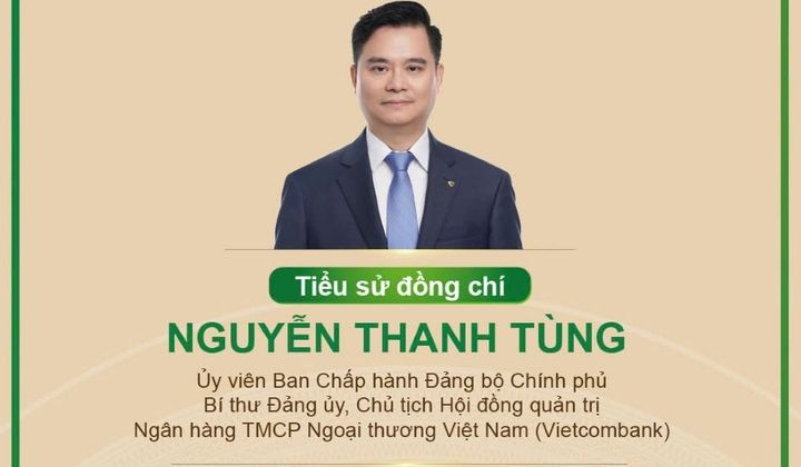Chủ tịch HĐQT Vietcombank Nguyễn Thanh Tùng ứng cử đại biểu Quốc hội khóa XVI tại đơn vị bầu cử số 12, TP. Hồ Chí Minh