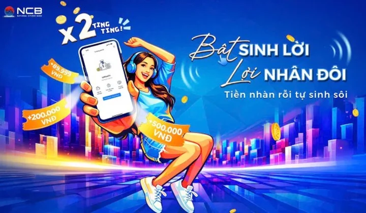 NCB gia tăng đặc quyền cho người dùng ngân hàng số iziMobile