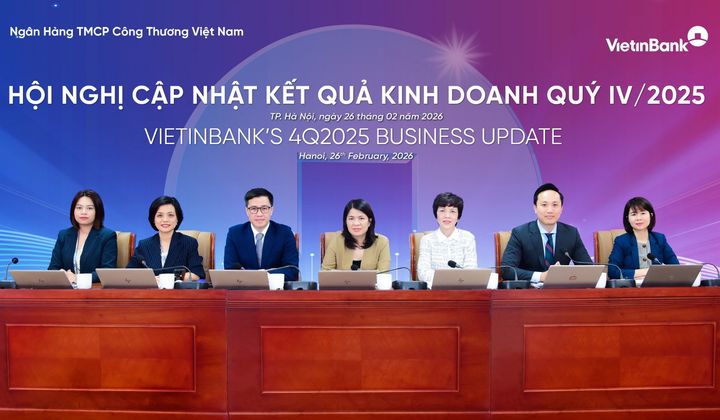 VietinBank: Lợi nhuận tăng mạnh và hiệu quả cải thiện năm 2025