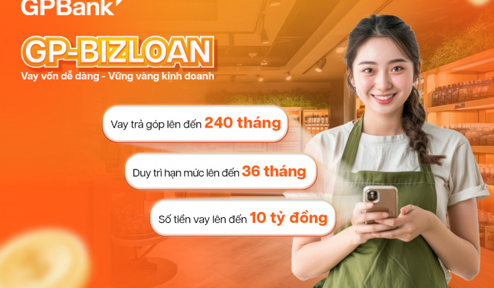 GPBank triển khai giải pháp tài chính linh hoạt cho hộ kinh doanh
