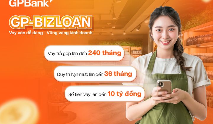 GPBank triển khai giải pháp tài chính linh hoạt cho hộ kinh doanh