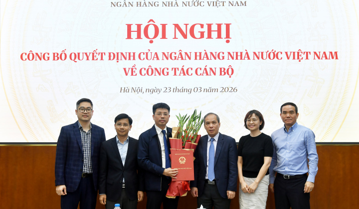 Ngân hàng Nhà nước bổ nhiệm Phó Cục trưởng Cục An toàn hệ thống các tổ chức tín dụng