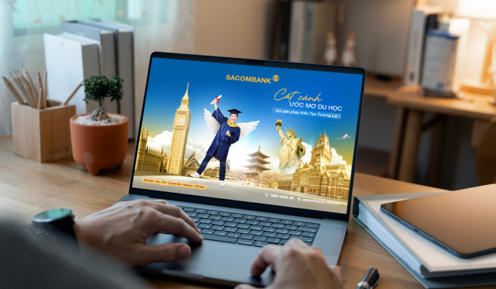 Sacombank ra mắt gói tài chính du học “Kiến tạo tương lai”