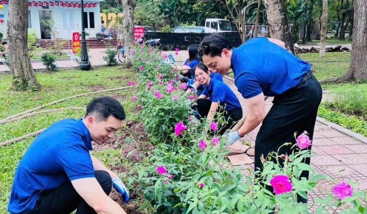 Tuổi trẻ BIDV chung tay vì môi trường, lan tỏa “sống xanh”