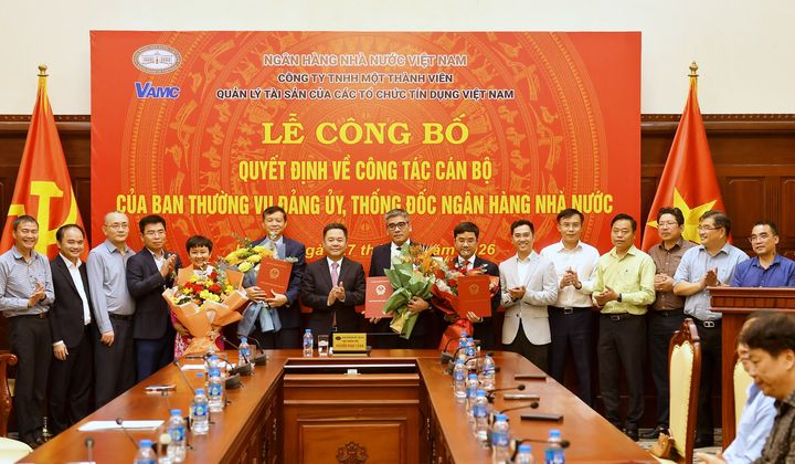 Công bố Quyết định bổ nhiệm 04 cán bộ lãnh đạo VAMC