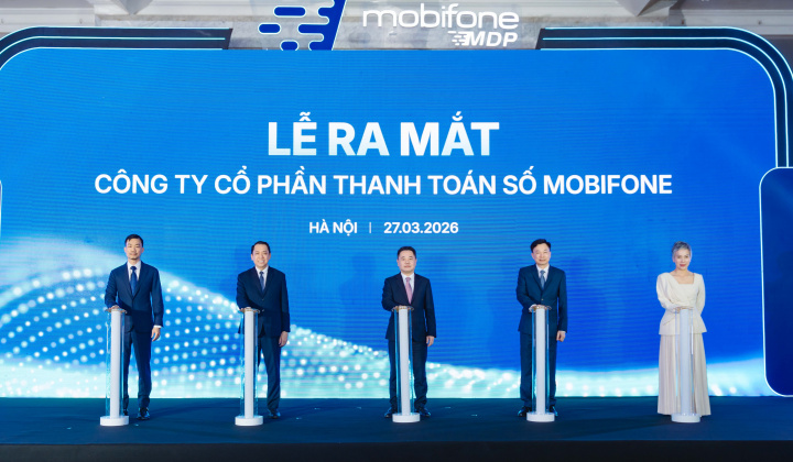 Phó Thống đốc Nguyễn Ngọc Cảnh tham dự sự kiện ra mắt Công ty Cổ phần Thanh toán số MobiFone