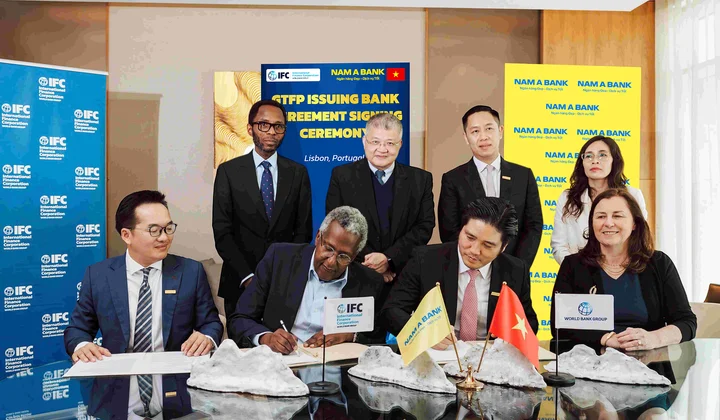 Nam A Bank gia nhập mạng lưới tài trợ thương mại toàn cầu của IFC