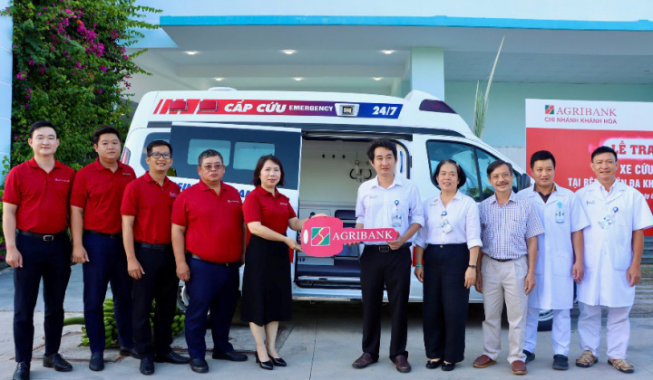 Agribank đồng hành cùng ngành y tế vì sức khỏe cộng đồng