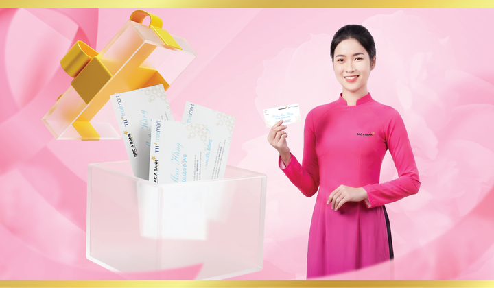 Bac A Bank ưu đãi lãi suất tiền gửi dịp 8/3 cho khách hàng nữ