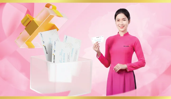Bac A Bank ưu đãi lãi suất tiền gửi dịp 8/3 cho khách hàng nữ
