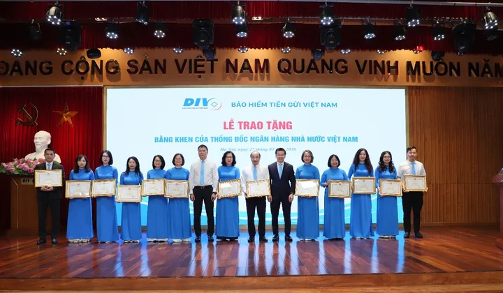 Trụ sở chính Bảo hiểm tiền gửi Việt Nam tổ chức Hội nghị Người lao động năm 2026