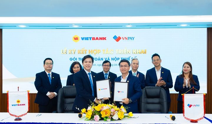 Vietbank hợp tác VNPAY thúc đẩy thanh toán và nộp thuế số