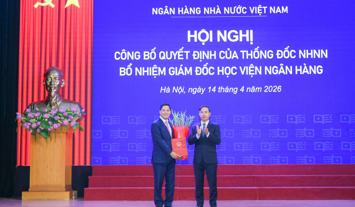 Công bố Quyết định của Thống đốc NHNN bổ nhiệm Giám đốc Học viện Ngân hàng