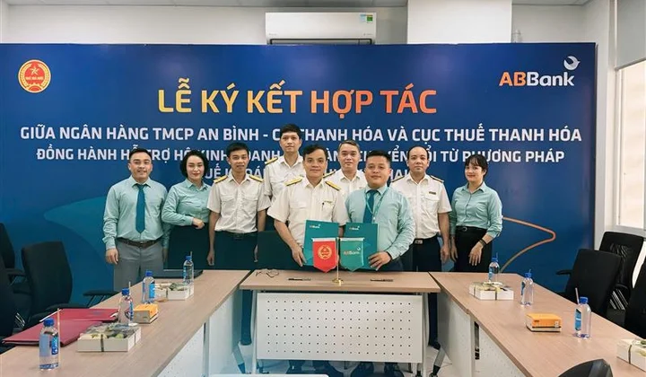 ABBank hợp tác cơ quan Thuế thúc đẩy kê khai, nộp thuế số